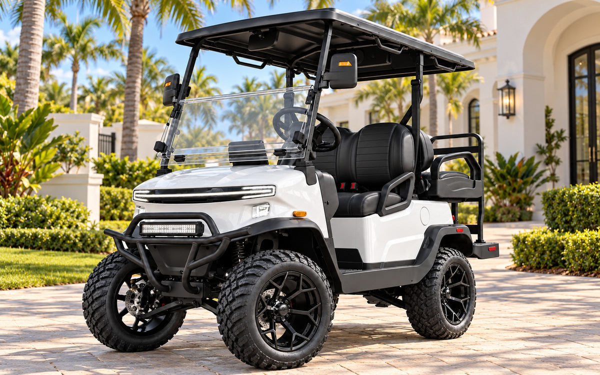 Denago Nomad XL electric golf cart – 2 + 2 seats