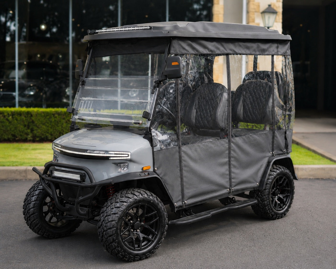 Fitted Rain Cover for Rover XL for Denago EV carts – Fourbuy Cart Co.